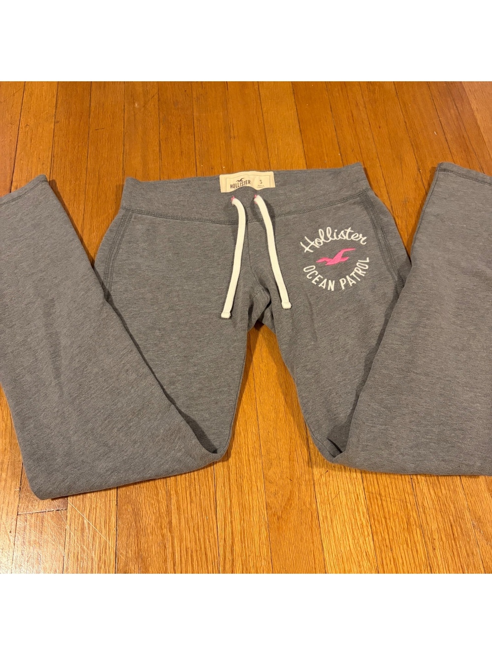 Vintage Y2K hollister flared low rise grey sweatpants